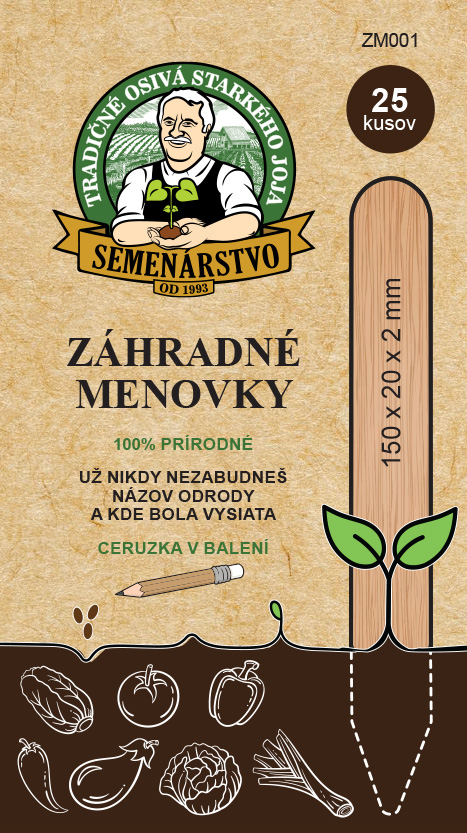 Záhradné menovky | ZM001